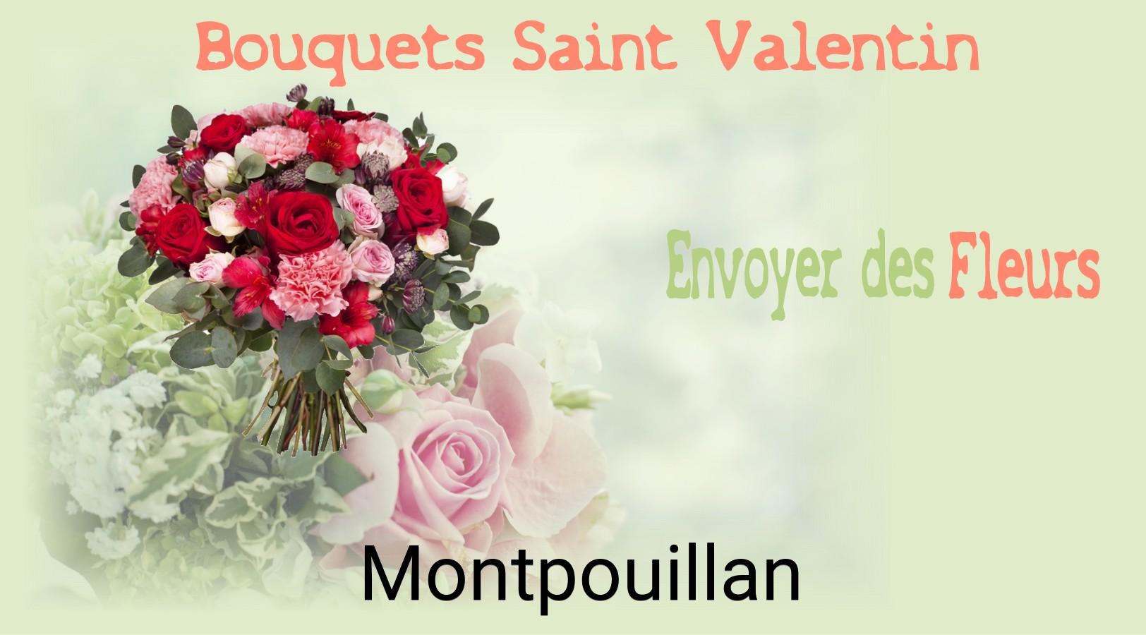 Roses de Saint-Valentin livrées à Montpouillan